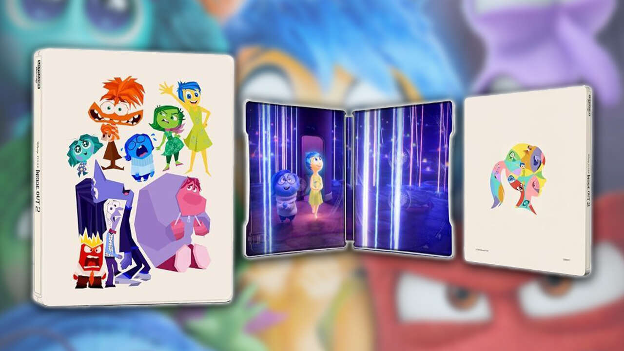 Inside Out 2 Is Getting A 4K Steelbook Blu-Ray Edition Next Month