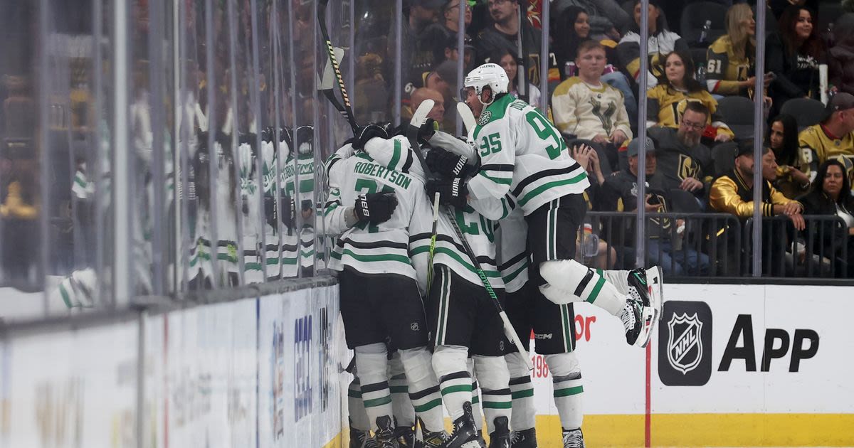 Wyatt Johnston scores in OT, Stars beat Golden Knights 3-2 to cut series deficit to 2-1