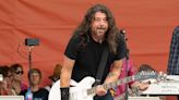 Dave Grohl Is Practically Unrecognizable in Sleek Suit and Slicked-Back Look as He Joins Wife at Wimbledon