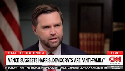 JD Vance Stuns CNN Host by Calling Stepmom Kamala Harris ‘Anti-Child’