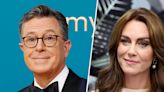 Stephen Colbert addresses Kate Middleton's cancer news weeks after he made affair jokes