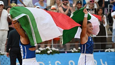 Paolini y Errani, que logra el Golden Slam, campeonas olímpicas de dobles