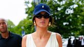 Kendall Jenner Completed Her Lakeside Bikini Look with a Vintage Baseball Cap