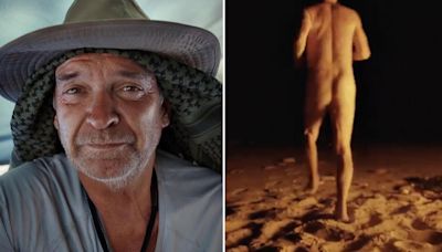 Phillip Schofield shocks viewers as he flashes his BUM on final Cast Away