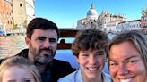 Caritina Goyanes celebra su 46 cumpleaños con un viaje de ensueño a Venecia junto a su marido y sus dos hijos