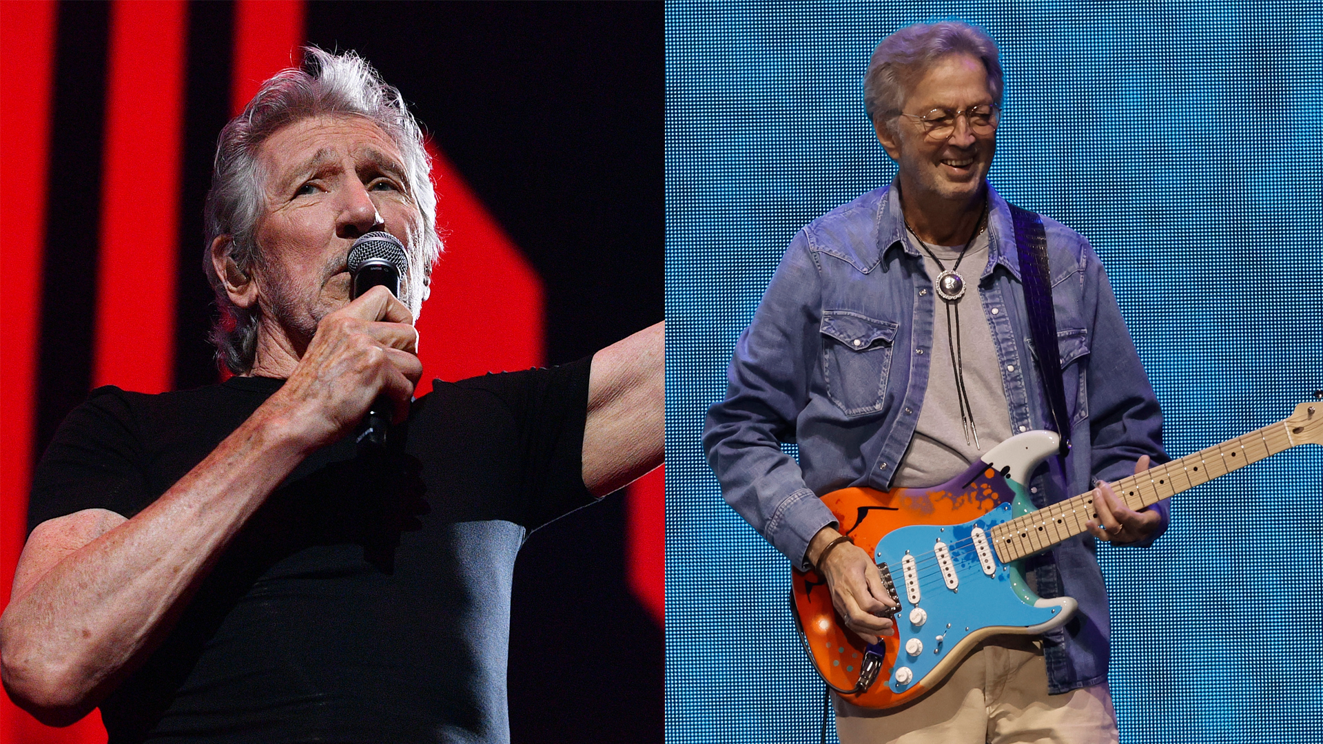 Eric Clapton says Pink Floyd's Roger Waters suffers "terribly" from sharing his political views