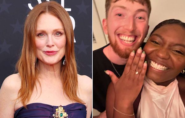 Julianne Moore’s Son Caleb Engaged to Longtime Girlfriend Kibriyaá Morgan: 'We Love You'