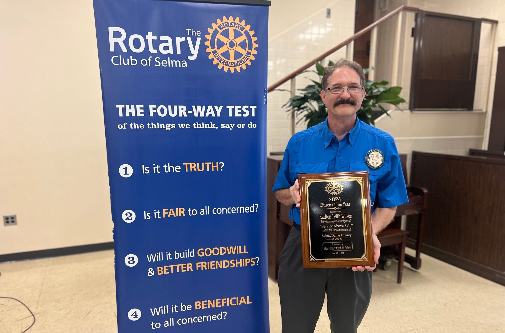 Wilson named Rotary Citizen of Year - The Selma Times‑Journal