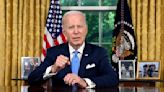 Biden celebrates a 'crisis averted’ in Oval Office address on bipartisan debt ceiling deal