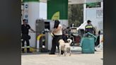 Mujer enloquece en gasolinera de Edomex; amenaza de muerte a trabajadores