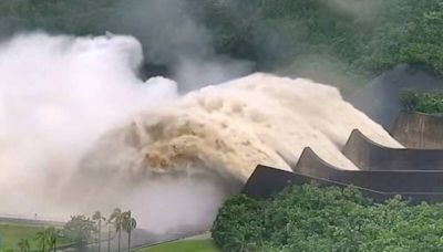 凱米驚人雨勢灌注全台水庫逾20億噸 曾文烏山頭進帳最多