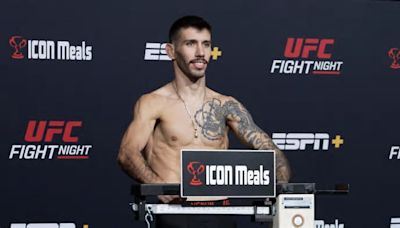 UFC on ESPN 55 weigh-in results and live video stream (noon ET)