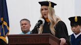 Riley Gaines Calls Out College Administrator for Making ‘Cowardly’ Gesture Behind Her During Commencement Speech