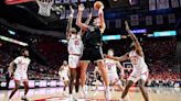 Purdue's Zach Edey puts up a shot in the first half against Maryland's Julian Reese at Xfinity Center on Tuesday, Jan. 2, 2024, in College Park, Maryland.