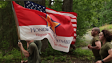 Marine From Buford Carries Honor And Remember Flag at Virginia Run For The Fallen Memorial Run