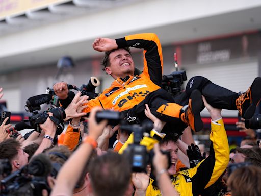 Fórmula 1: Lando Norris dio la sorpresa y conquistó el Gran Premio de Miami