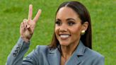 Fans love Alex Scott's outfit as BBC host dazzles on Euro 2024 final pitch