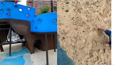 小朋友到新莊公園玩沙「竟成挖狗屎遊戲」 家長崩潰求助