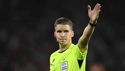 Who is the Spain vs England referee for Euro 2024 final?