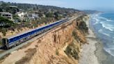 Amid crumbling cliffs, Orange County considers moving its famously scenic rail line inland