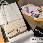 【二手】高版本 Chanel\/香奈兒 經典羊皮紋cf鏈條包 尺寸25cm 禮盒包裝