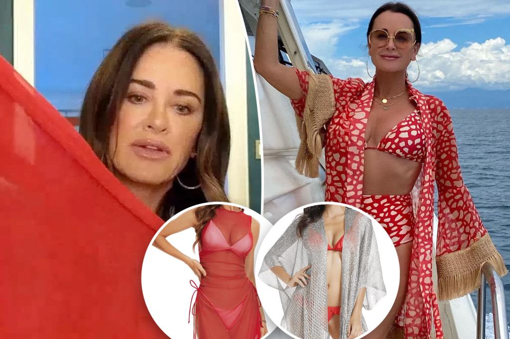 Kyle Richards calls this sparkling swimsuit cover-up a ‘filter for your body’ — and it’s under $20