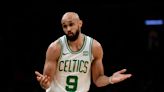 Derrick White can’t miss at recent Boston Celtics practice