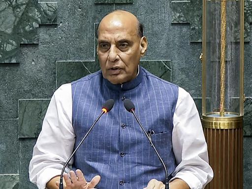 Rajnath Singh says India registered highest ever growth in value of defence production in 2023-24