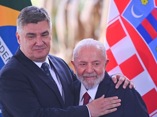 Lula recibe al presidente de Croacia y pide "unidad" a "demócratas" en elecciones europeas