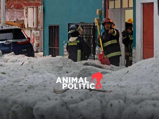 Lluvia y granizada pegan en Puebla y sur de CDMX; reportan inundaciones y árboles caídos