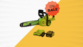 Amazon’s Cutting 49% Off This Handy Greenworks Cordless Compact Chainsaw in Time for Fall Cleanup Prep