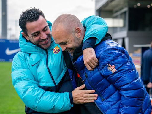 Andres Iniesta aiming to follow in Xavi Hernandez’s footsteps by becoming Barcelona manager