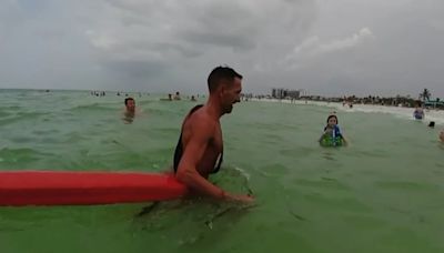 El guardavidas argentino que salvó a nueve personas en una playa de Estados Unidos: el relato de su odisea