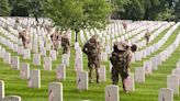 ‘It’s overwhelming’: Soldiers honor fallen heroes at Arlington’s Memorial Day ‘Flags In’ tradition