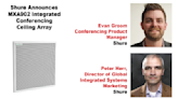 Shure Reimagines Hybrid Meeting Spaces with New MXA902 Integrated Conferencing Ceiling Array