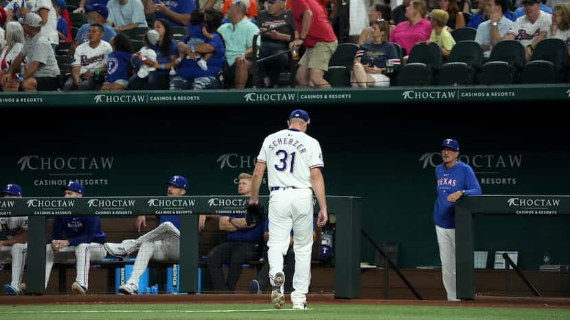 Texas Rangers RHP Max Scherzer penciled in as starting pitcher for Thursday vs. White Sox