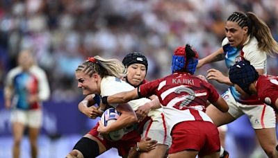 Rugby Sevens-France, Australia, NZ and US march into quarter-finals