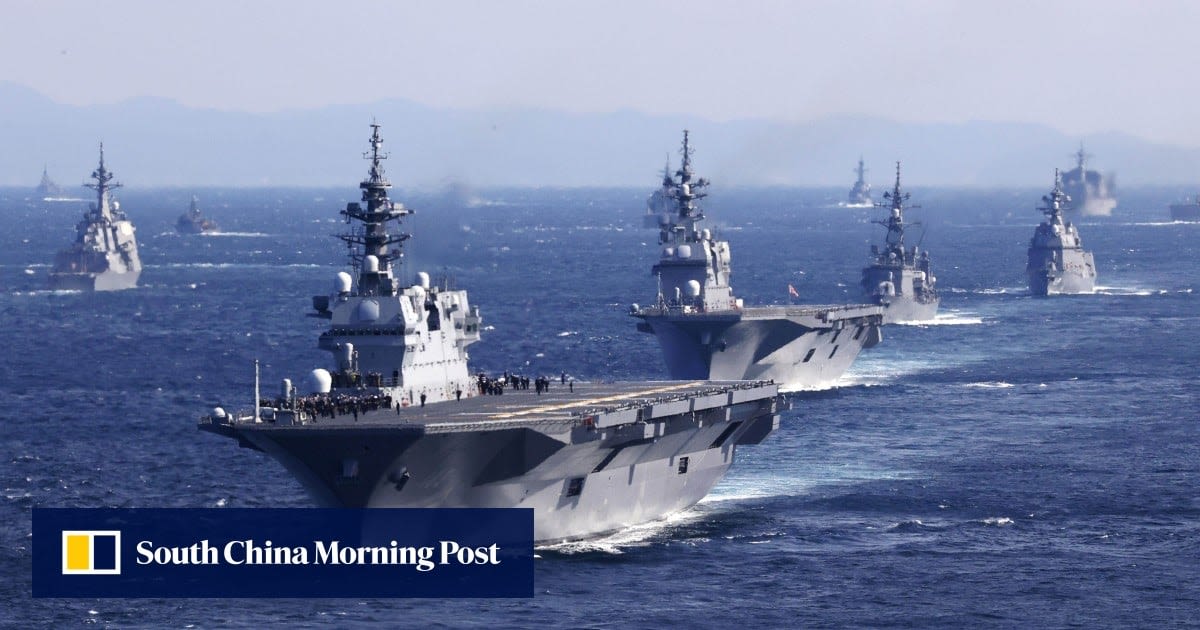 Drone footage of Japan warship on Chinese social media sparks concern in Tokyo