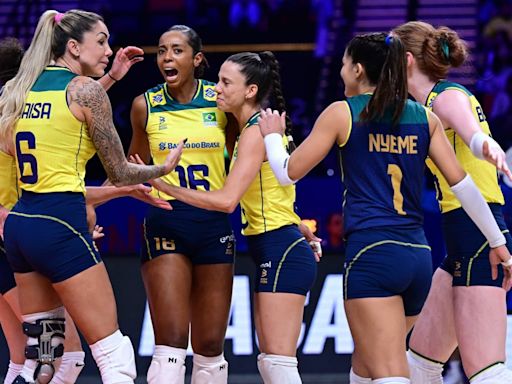 Brasil x Holanda na Liga das Nações de Vôlei: onde assistir ao vivo