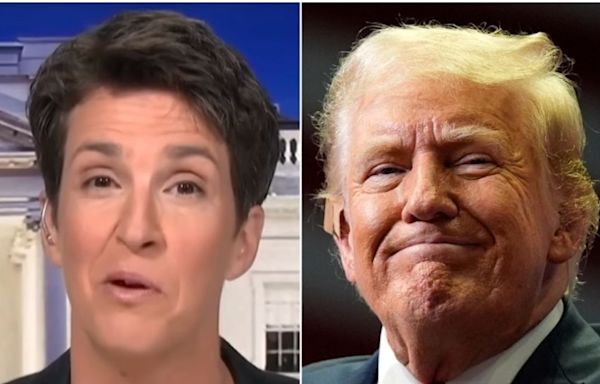Rachel Maddow Breaks Down How Trump's 'Political Good Luck' Just Ended 'With A Crash'