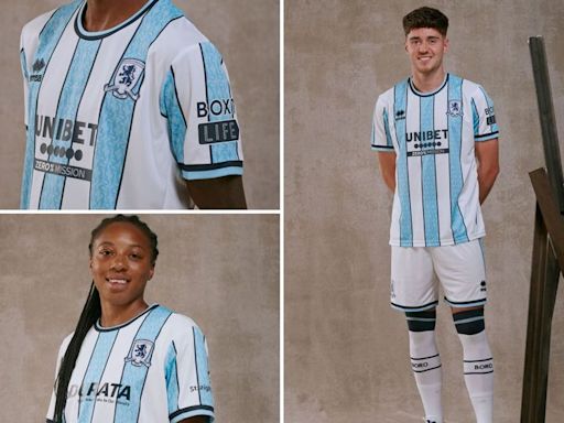 Middlesbrough launch new nostalgic away kit for the 2024/25 Championship season