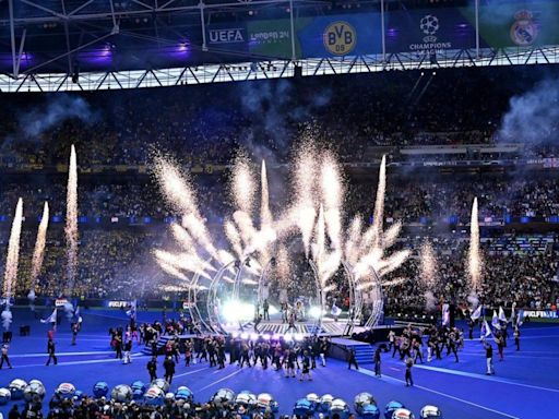 Así fue el show de apertura de la final de la Champions League 2024