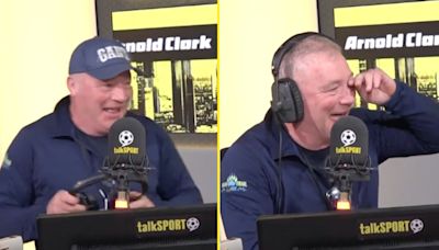 Ally McCoist walks into talkSPORT studio LATE and then stitched up by caller