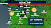 Above-average April warmth for Seattle