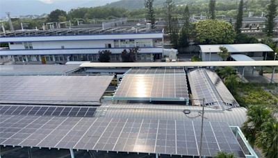 台鐵台東站全面增設太陽能光電板 年增百萬賣電營收