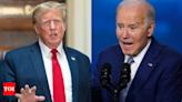 Donald Trump-Joe Bidden News: Donald Trump says Biden doesn't remember quitting race as 'it's a new day' | World News - Times of India