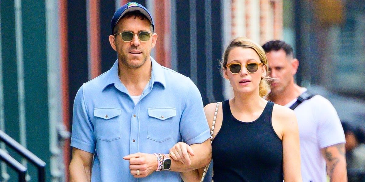 Blake Lively and Ryan Reynolds Style the Same Sneaker Two Ways While Out in NYC