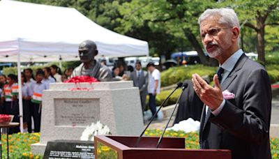 ‘Unveiling bust of Gandhi’: Jaishankar hails Father of the Nation in Japan’s Tokyo ahead of Quad Foreign Ministers’ meet | Today News