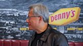 Nvidia CEO Balances 10 Plates, Serves Food, After Denny’s Trillion Dollar Event