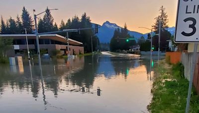 Historic flooding on Mendenhall River inundates neighborhoods as crest surpasses 15 feet